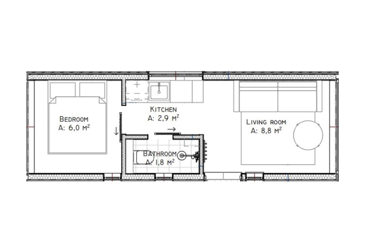 Tinyhouse Heimatglueck Villa Bad Berleburg Eksteriør bilde